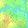 Carte topographique Бражниково, altitude, relief