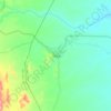 Carte topographique Chifra, altitude, relief