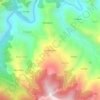Carte topographique Harda Tadiyal, altitude, relief