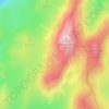Carte topographique Australian Alps, altitude, relief