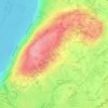 Carte topographique Vandœuvres, altitude, relief