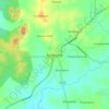 Carte topographique Kalaghatagi, altitude, relief