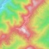 Carte topographique Niaunu, altitude, relief