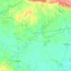 Carte topographique โพนทอง, altitude, relief