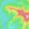 Carte topographique Верхнениколаевское, altitude, relief