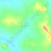 Carte topographique Kodiougoulé, altitude, relief