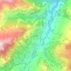 Carte topographique Schönbühl, altitude, relief