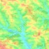 Carte topographique Hofstarring, altitude, relief