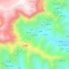Carte topographique Dha Sayyah, altitude, relief