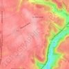 Carte topographique Bosc la Mer, altitude, relief