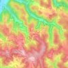 Carte topographique Bellot, altitude, relief