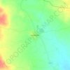 Carte topographique หนองกราด, altitude, relief