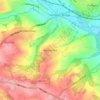 Carte topographique Netherton, altitude, relief