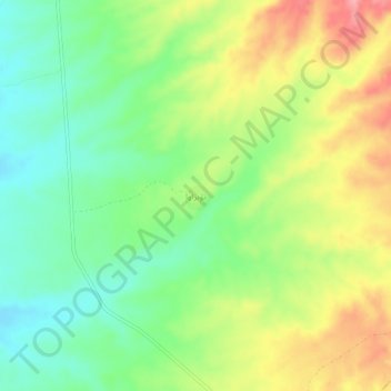 Carte topographique Tobzawa, altitude, relief