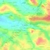Carte topographique Le Haut Marquier, altitude, relief
