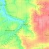 Carte topographique Eichelsee, altitude, relief