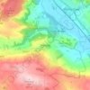 Carte topographique Wensley, altitude, relief
