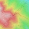 Carte topographique Тропа к водопаду Кейва, altitude, relief