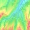 Carte topographique балка Широкая, altitude, relief