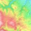Carte topographique Bonnaire, altitude, relief
