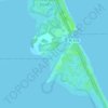 Carte topographique Sebastian Inlet, altitude, relief