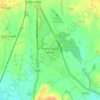 Carte topographique Prees Higher Heath, altitude, relief
