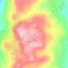 Carte topographique French Mountain, altitude, relief