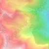 Carte topographique Arpingon, altitude, relief