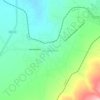 Carte topographique San José Atlán, altitude, relief