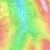 Carte topographique Sainte-Marie, altitude, relief