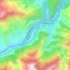 Carte topographique Gulabrai, altitude, relief