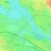 Carte topographique Малое Хомутово, altitude, relief