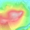 Carte topographique Mynydd Carningli, altitude, relief