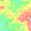 Carte topographique Aoubellil, altitude, relief