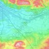 Carte topographique Mallemort, altitude, relief