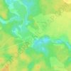Carte topographique Чикино, altitude, relief