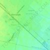 Carte topographique Rosedal, altitude, relief