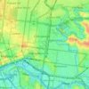 Carte topographique Richmond District, altitude, relief