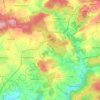 Carte topographique Beselich, altitude, relief