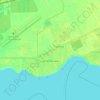 Carte topographique хутор Ленина, altitude, relief