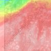 Carte topographique Town of Summit, altitude, relief