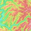 Carte topographique Heltersberg, altitude, relief