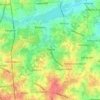 Carte topographique Gunjur, altitude, relief
