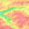 Carte topographique Fongueusemare, altitude, relief