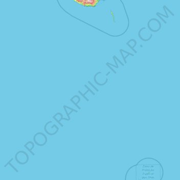 Carte topographique Funchal, altitude, relief