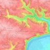 Carte topographique Saint-Arnoult, altitude, relief