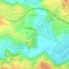 Carte topographique Шёлковая Гора, altitude, relief