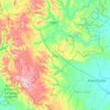 Carte topographique Paján, altitude, relief