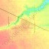 Carte topographique Des Lacs, altitude, relief