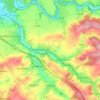 Carte topographique Brechen, altitude, relief